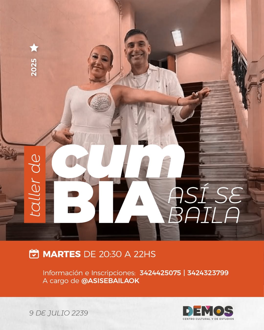 Taller de cumbia ¡Así Se Baila!